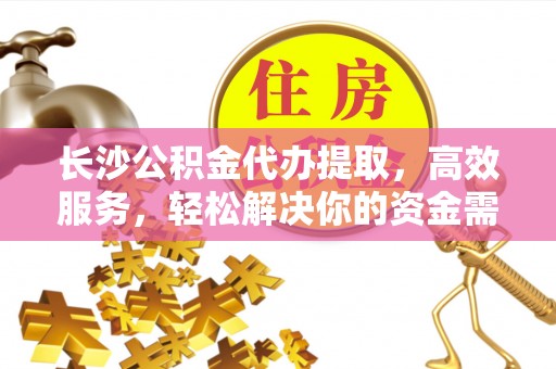 玉泉长沙公积金代办提取，高效服务，轻松解决你的资金需求