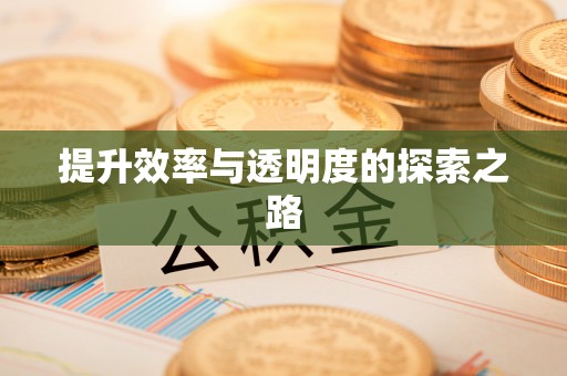 玉泉提升效率与透明度的探索之路