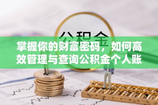 玉泉掌握你的财富密码，如何高效管理与查询公积金个人账户信息