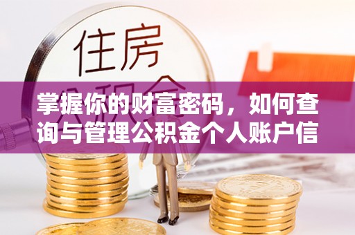 玉泉掌握你的财富密码，如何查询与管理公积金个人账户信息