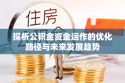 玉泉探析公积金资金运作的优化路径与未来发展趋势