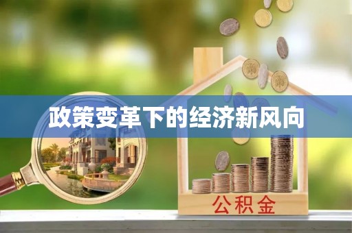 玉泉政策变革下的经济新风向